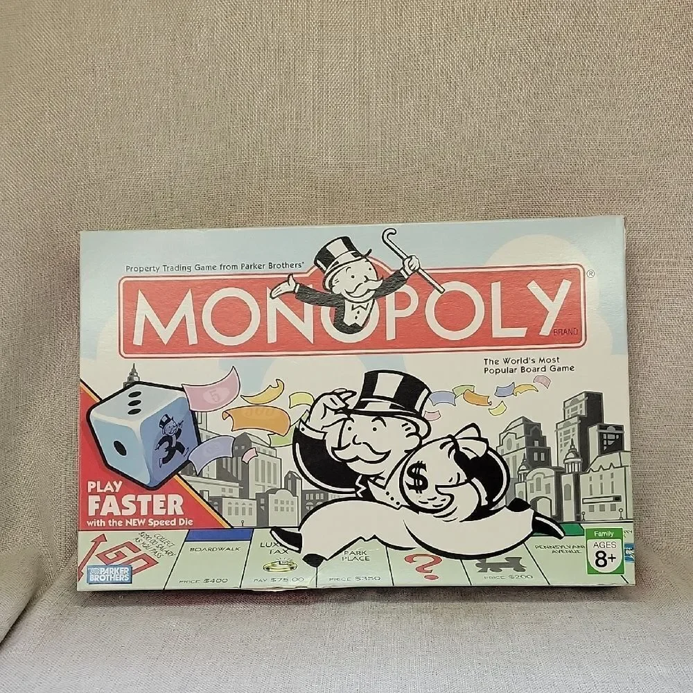 2007 Speed Die Limited‎ Edition Monopoly Hasbro